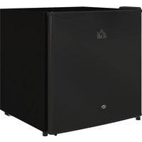 HOMCOM 46 Litre Lockable Countertop Fridge - Black