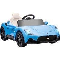 AIYAPLAY Maserati MC20 Licensed 12V Kids Electric Ride on Car with Remote Control, Spring Suspension, Blue Aosom UK