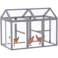 Large Chicken Run, Wooden Chicken Coop w/ Combinable Design
