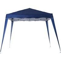 Outsunny 3 M x 3 M Base/ 2.5 M x 2.5 M Top Pop Up Gazebo with Carry Bag, Height Adjustable Party Tent for Garden, Patio Aosom UK