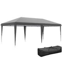Outsunny 6 x 3(m) Pop Up Gazebo Patio Party Event Heavy Duty Canopy Grey