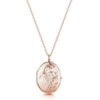 Little Oval Scroll Locket