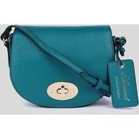 'Borsa della Moda' Real Leather Saddle Crossbody Bag