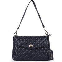 'Tramonto Toscana' Real Leather Flapover Quilted Bag