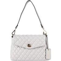 'Tramonto Toscana' Real Leather Flapover Quilted Bag