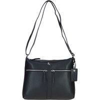 'Mourne' Sleek Real Leather Shoulder Bag