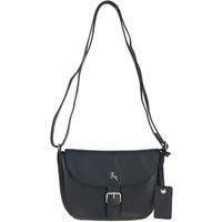 'Limerick' Real Leather Flap Crossbody Bag