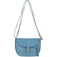 'Limerick' Real Leather Flap Crossbody Bag