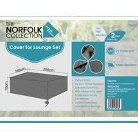 Norfolk Collection Norfolk Leisure Mini Corner Cover L198Cm X W198Cm X H70Cm, Grey