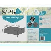 Norfolk Collection Norfolk Leisure 3 Seater Sofa Set Cover L265Cm X W165Cm X H75Cm, Grey