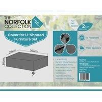 Norfolk Collection Norfolk Leisure U Shaped Cover L295Cm X W215Cm X H75Cm