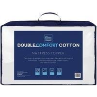 The Mattress Topper Company Dual Layer Cotton Mattress Topper, Single