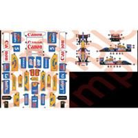 Williams Racing FW14B Mansell Period-Correct Livery Sticker Set for LEGO 10353