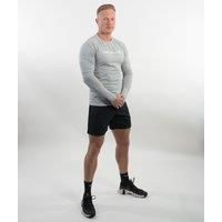 Discipline 365 Men's Discipline Black Gym Shorts with Mesh Insert Pockets & Brand Detail | Size: Medium