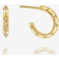 Rachel Jackson London Mini Arrow Spike Hoop Earrings