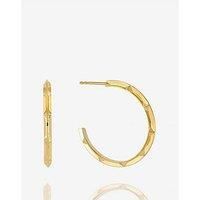 Rachel Jackson London Large Arrow Spike Hoop Earrings