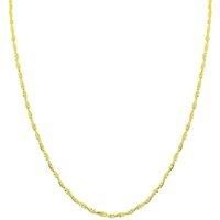 Spero London Women's Twisted Beads Sterling Silver Chain Necklace in Gold