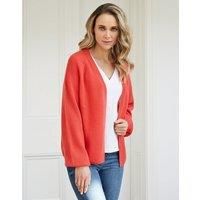 Cove Women's Victoria Cardigan in Light Red | Size: S/M