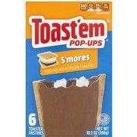 Toast'em Pop-Ups 6 Frosted S'mores Toaster Pastries 288g