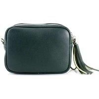 Tassel Charm Genuine Italian Leather Small Camera Crossbody Bag