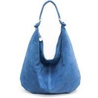 Large Slouch Italian Suede Suede Hobo Tote Shoulder Bag