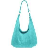 Large Slouch Italian Suede Suede Hobo Tote Shoulder Bag