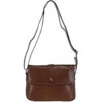 'Veneto Vellutato' Real Leather Crossbody Bag