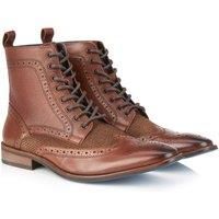 Adare Leather Lace up Brogue Boot