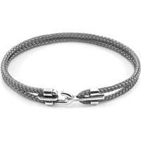 Canterbury Silver and Rope Bracelet