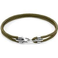 Canterbury Silver and Rope Bracelet