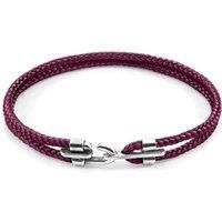 Canterbury Silver and Rope Bracelet