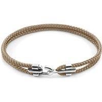 Canterbury Silver and Rope Bracelet