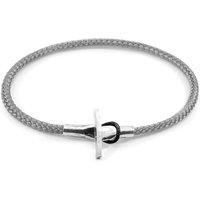 Cambridge Silver and Rope Bracelet