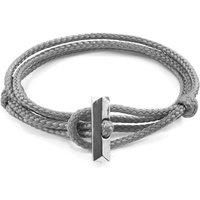 Oxford Silver and Rope Bracelet