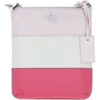 'Tricolore Elegante' Leather Crossbody Bag