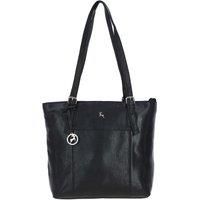'Evie' Classic Real Leather Tote Bag