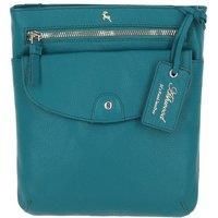'Five CB' Real Leather Cross Body Bag