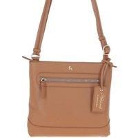 'Bliss' Leather Cross Body Bag with Adjustable Strap