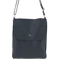 Flap Over Leather Cross Body Bag