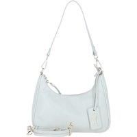 Real Leather Shoulder Bag with Detachable Crossbody Strap