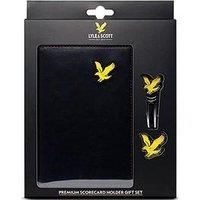 Lyle & Scott Golf Premium Scorecard Gift Set