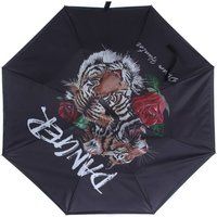 Tiger Rose Upside Down Umbrella