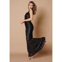 Little Black Dress Black Gabrielle Maxi Dress