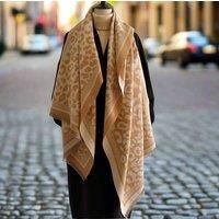 Leopard Wrap Scarf Shawl