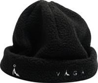 Vaga Teddy Fleece Running Beanie Black Run Quick Drying Lightweight Hat Mens