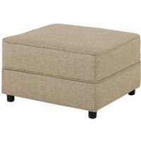 Modern Home Loscoe Standard Footstool Oatmeal