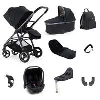 BabyStyle Oyster Gravity+ 9 Piece Travel System - Carbonite