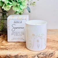 Atelier 38 Summer Engraved Candle