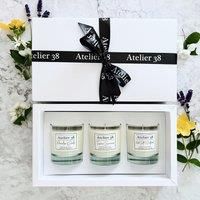 Atelier 38 Set of 3 Summer Candle Gift Set