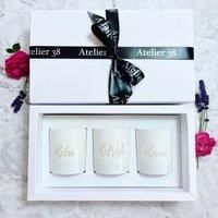 Atelier 38 Set of 3 Spa Collection Candle Gift Set